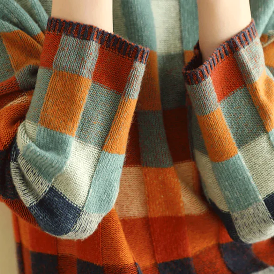 Mahaut | Pull Patchwork Chic