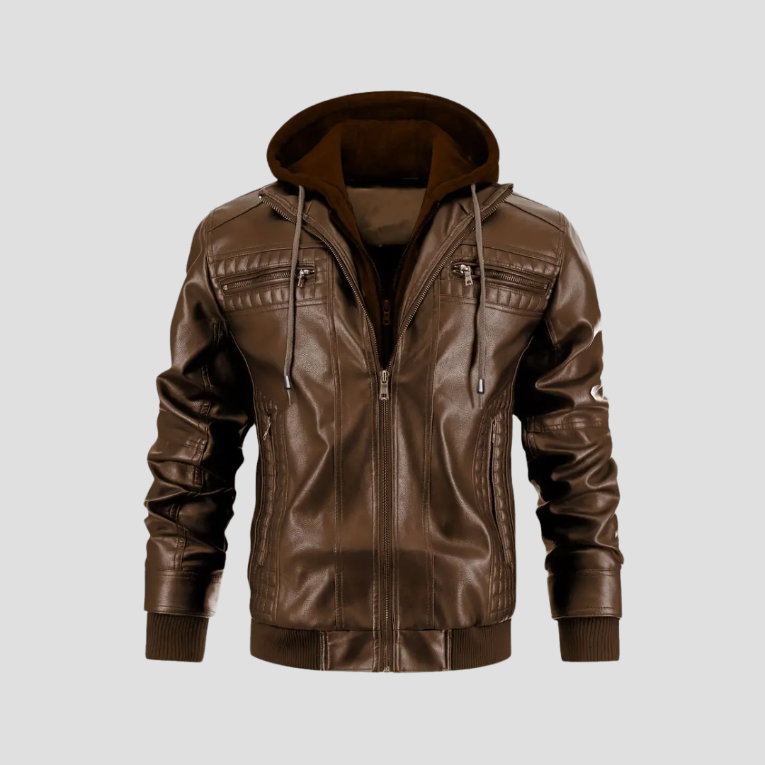 René | Veste Motard Capuche