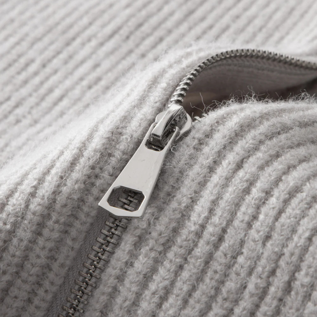 Sacha | Cardigan Zippé