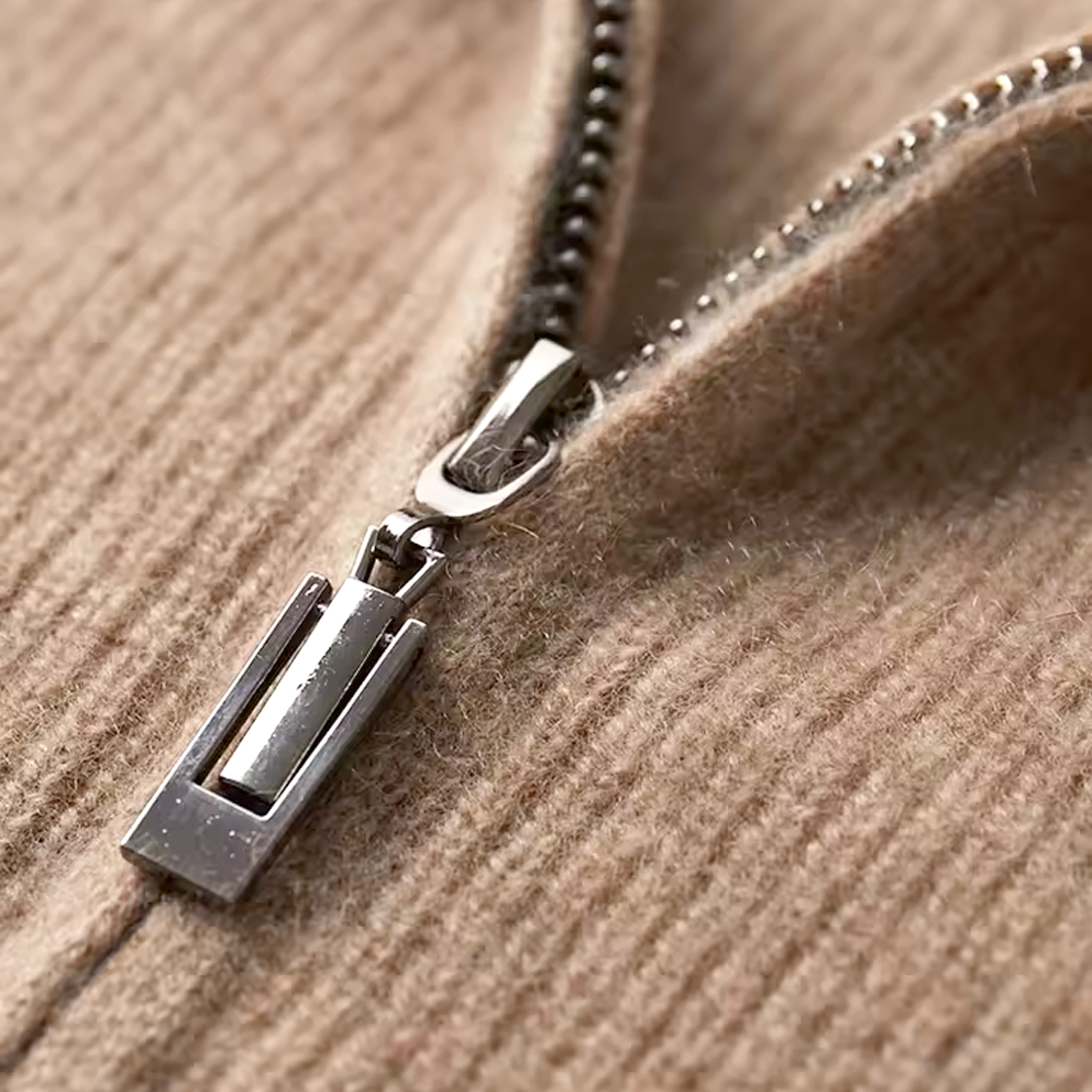 Aldric | Cardigan en Maille Zippé