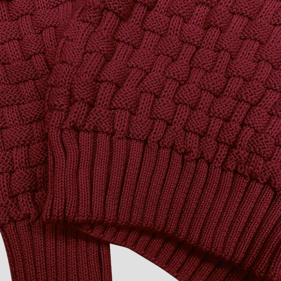Dax | Pull Maille Col Boutonné