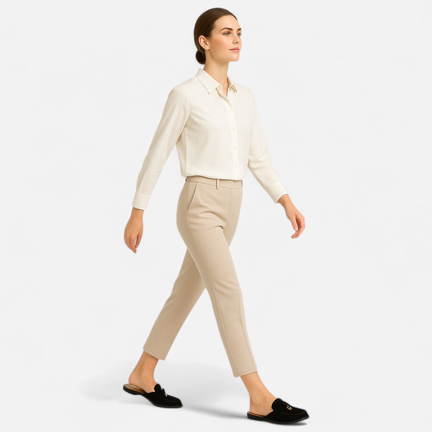 Belrois | Chaussures Mules Femme en Cuir Véritable – Style Intemporel