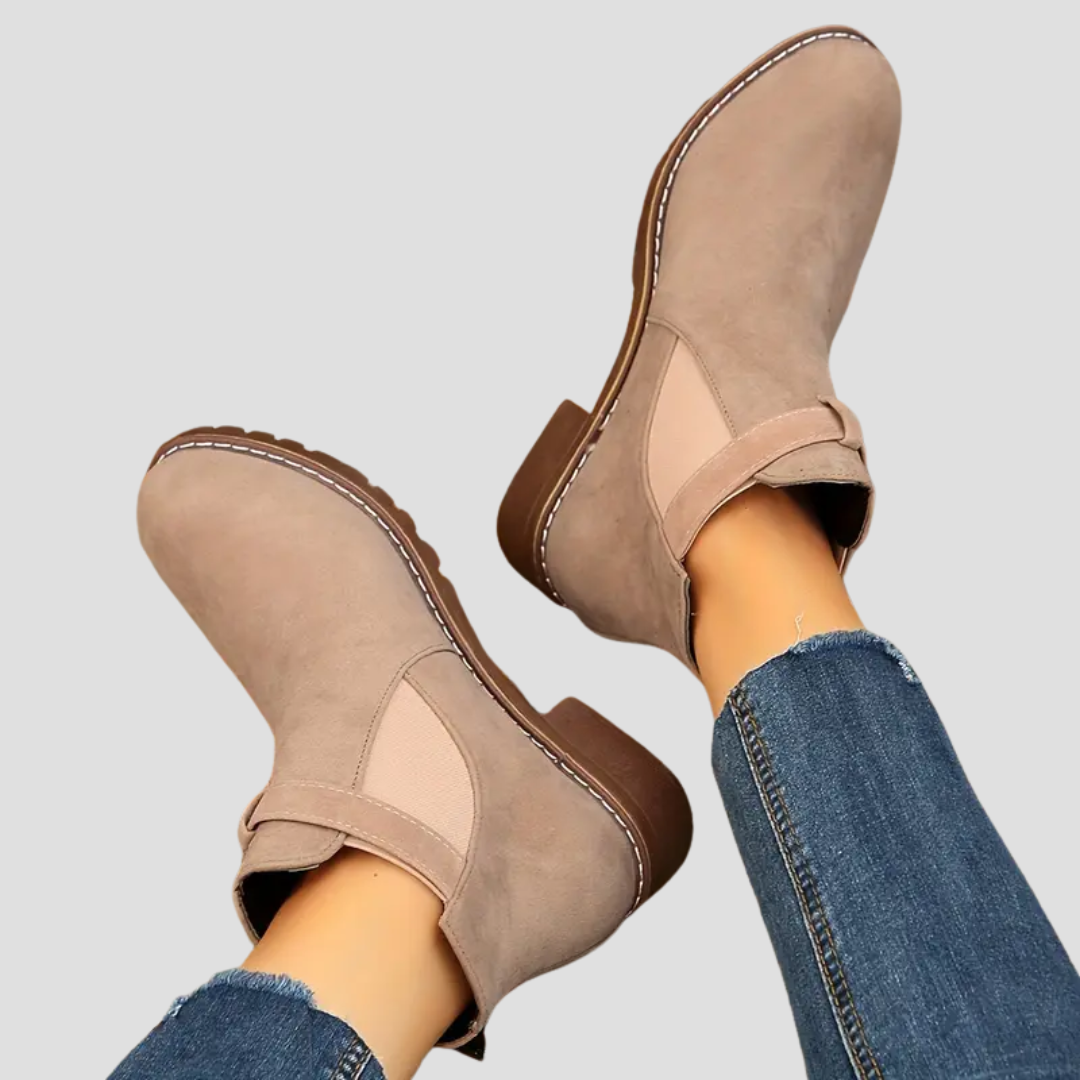 Netty | Bottines Rétro Daim