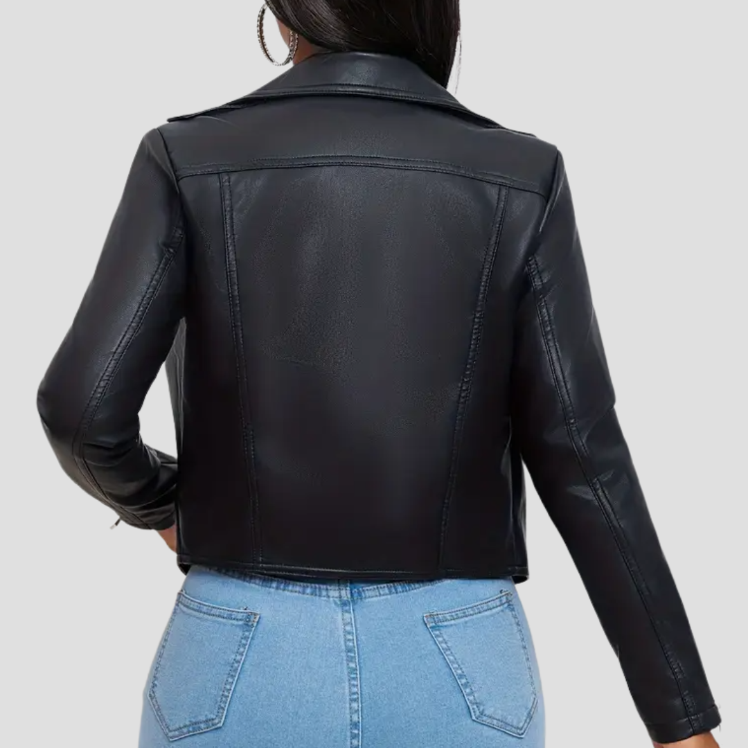 Inès | Veste Biker Élégante