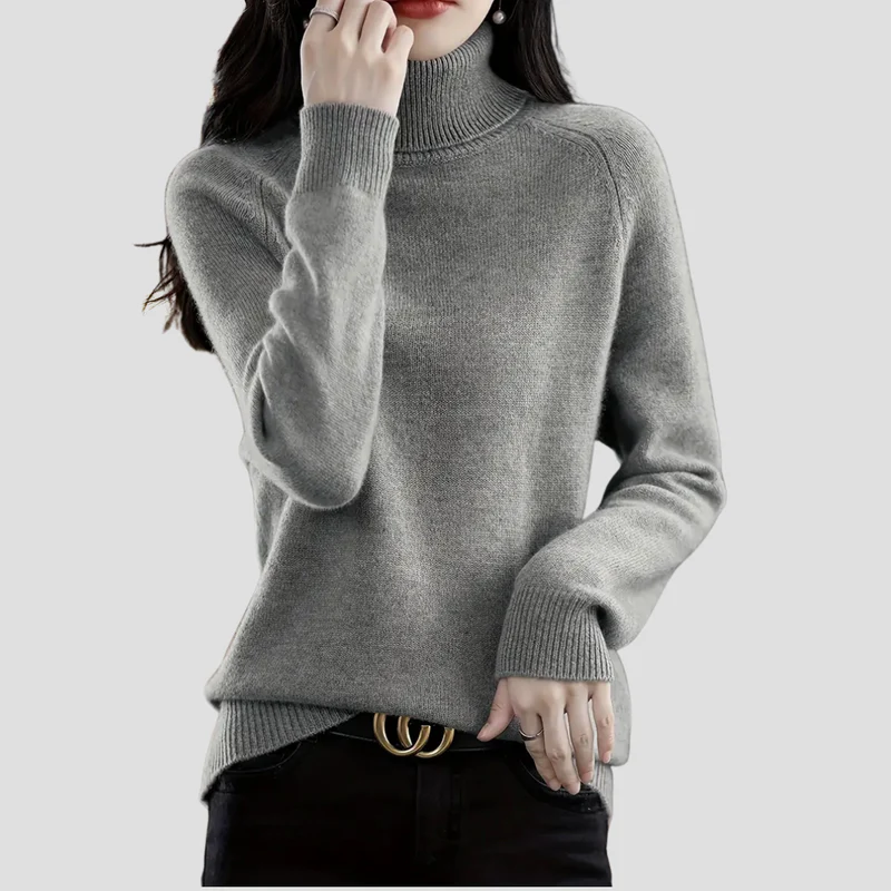 Maëlys | Pull Col Roulé Élégant