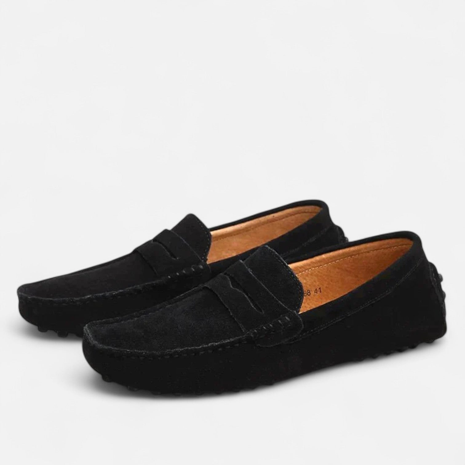 Belrois | Mocassins à Picots en Daim pour Homme – Confort et Style au Volant