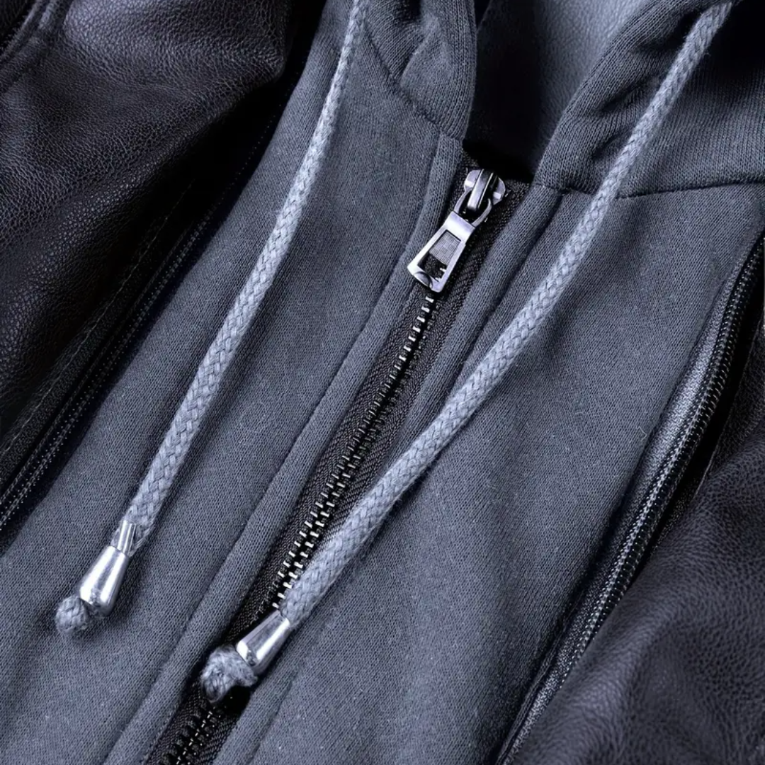 René | Veste Motard Capuche