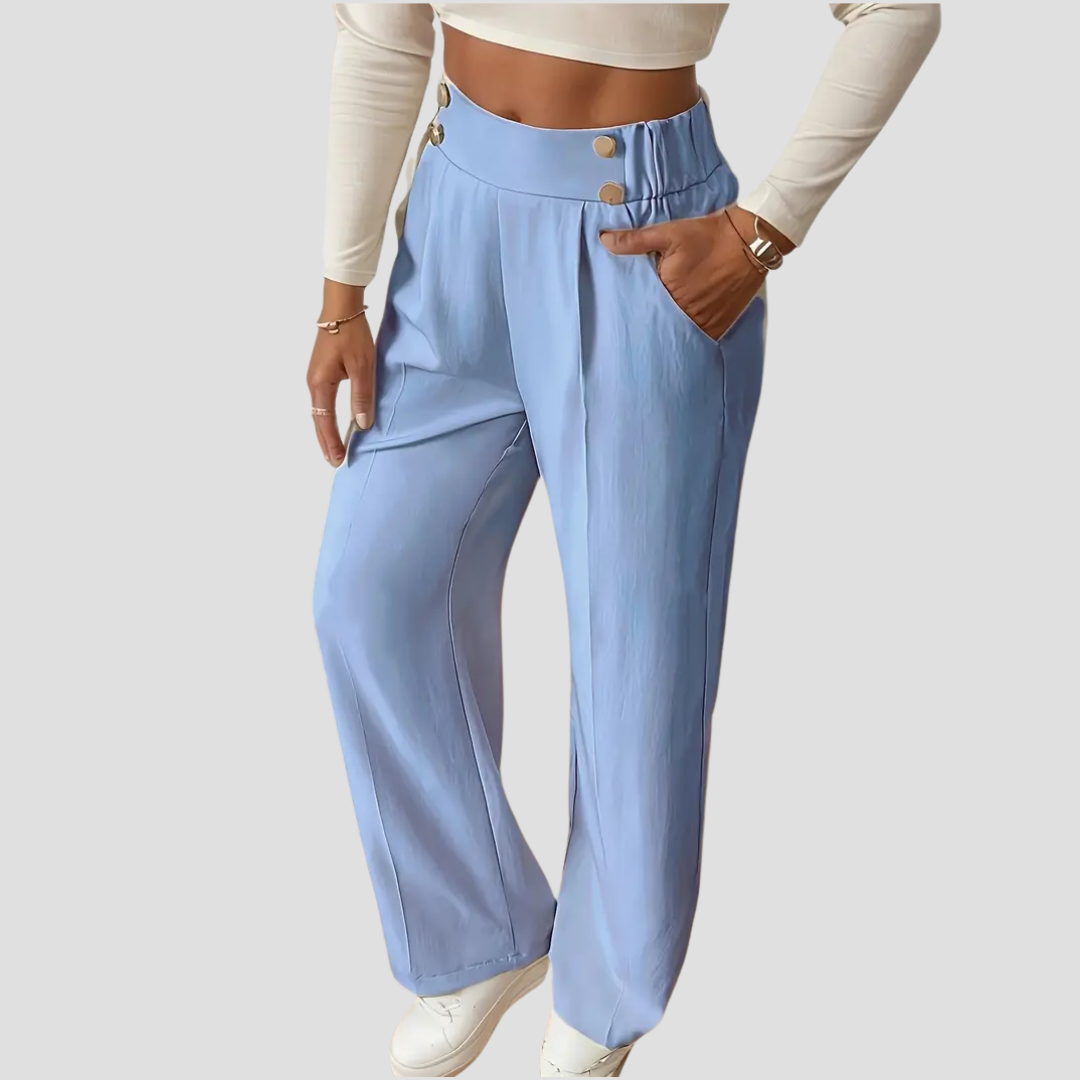 Paule | Pantalon Droit Chic