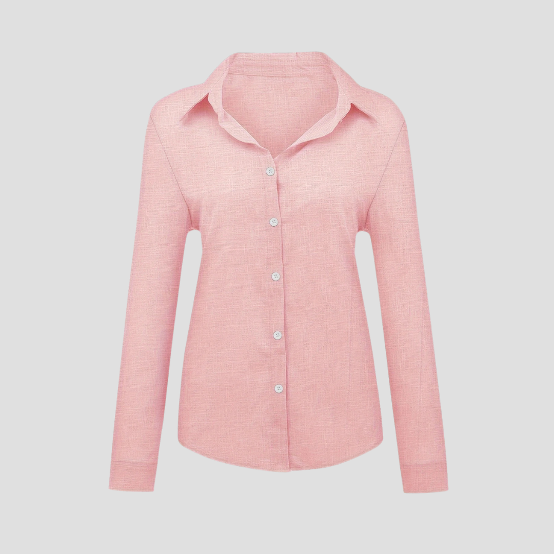 Maude | Blouse en Lin avec Boutons