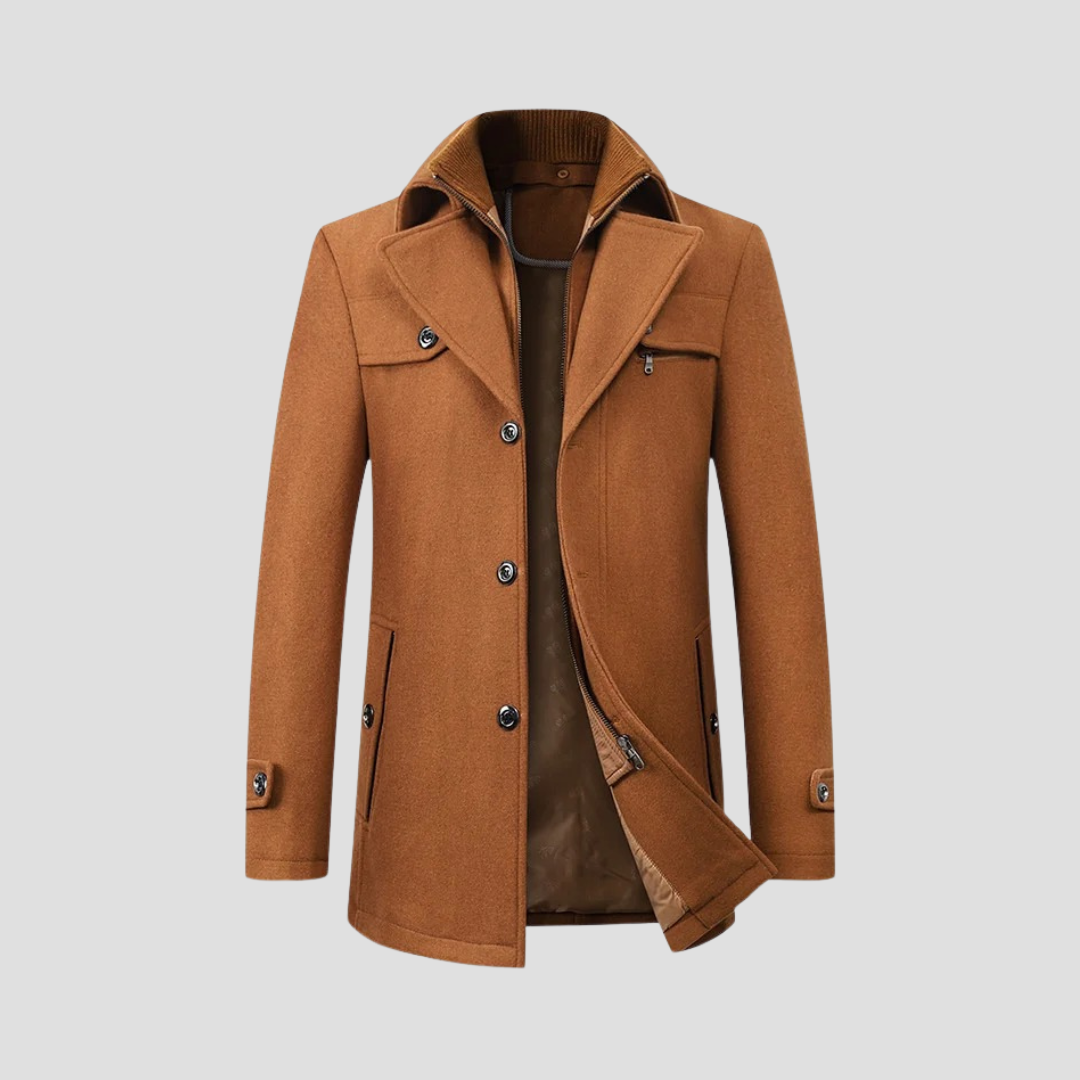 Gauvain | Manteau d’Hiver Élégant