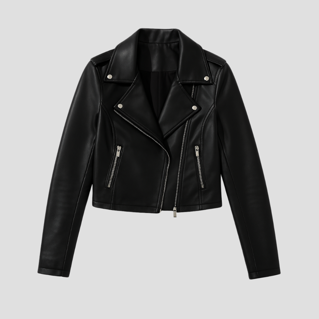 Inès | Veste Biker Élégante