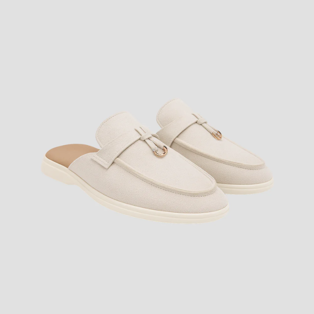 Célia | Femme Mules en Cuir Véritable Style Intemporel