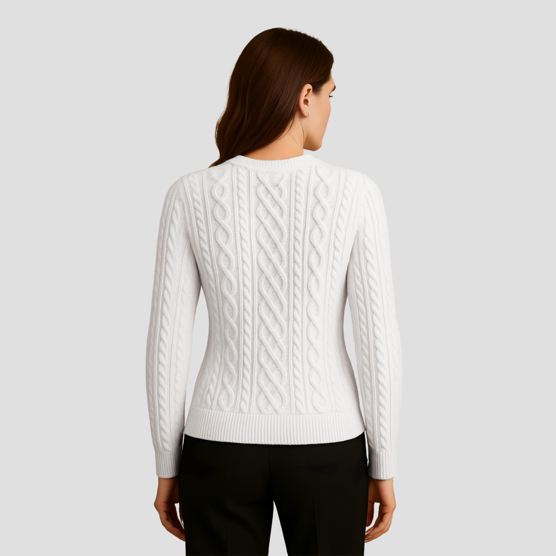 Eugénie | Pull Demi-Zip Raffiné