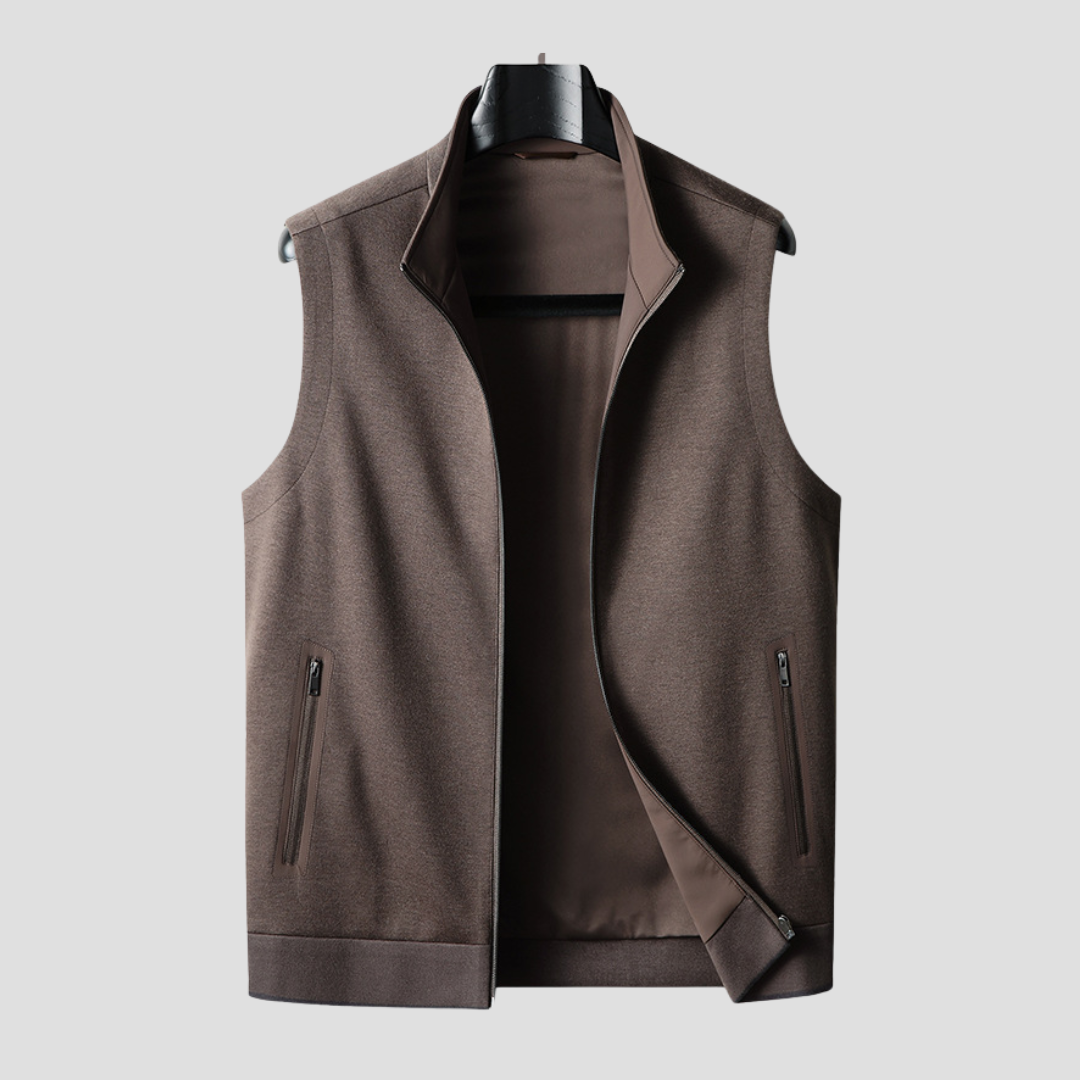 Lazare | Gilet Zippé Léger