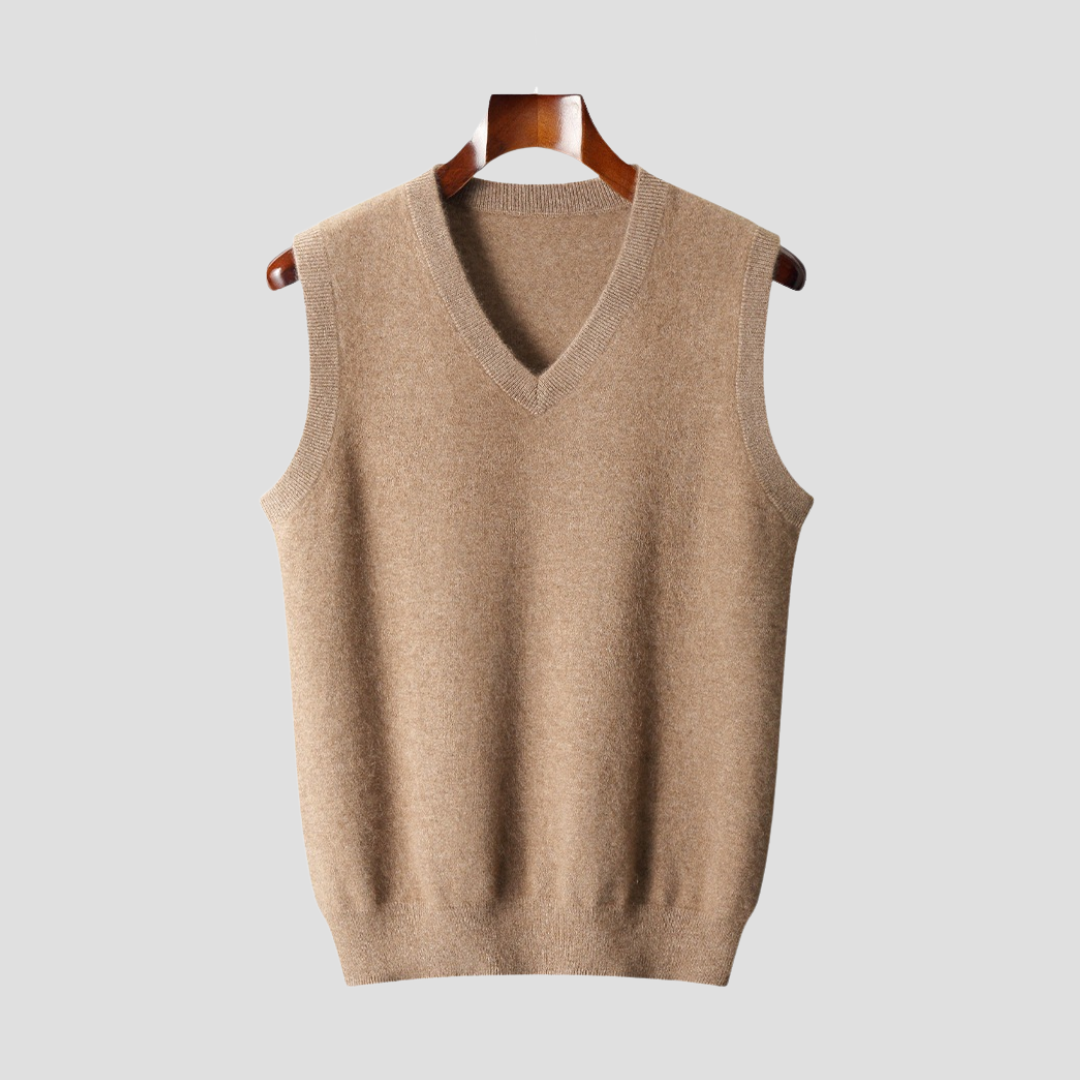 Aldéric | Pull Sans Manches en Tricot