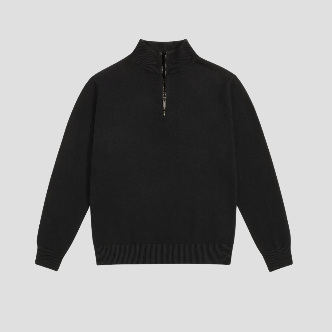 Borelly | Pull Demi-Zip Décontracté