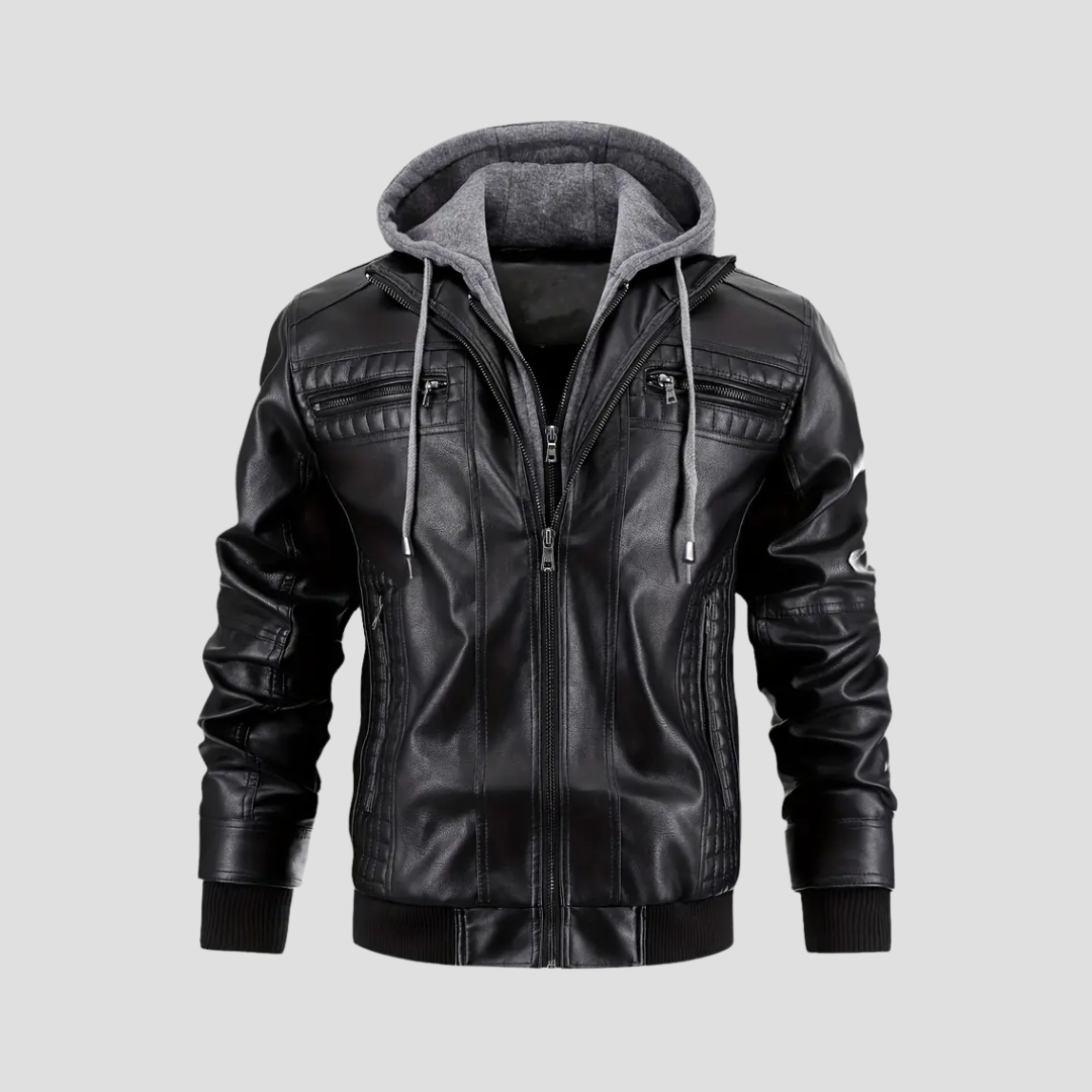 René | Veste Motard Capuche