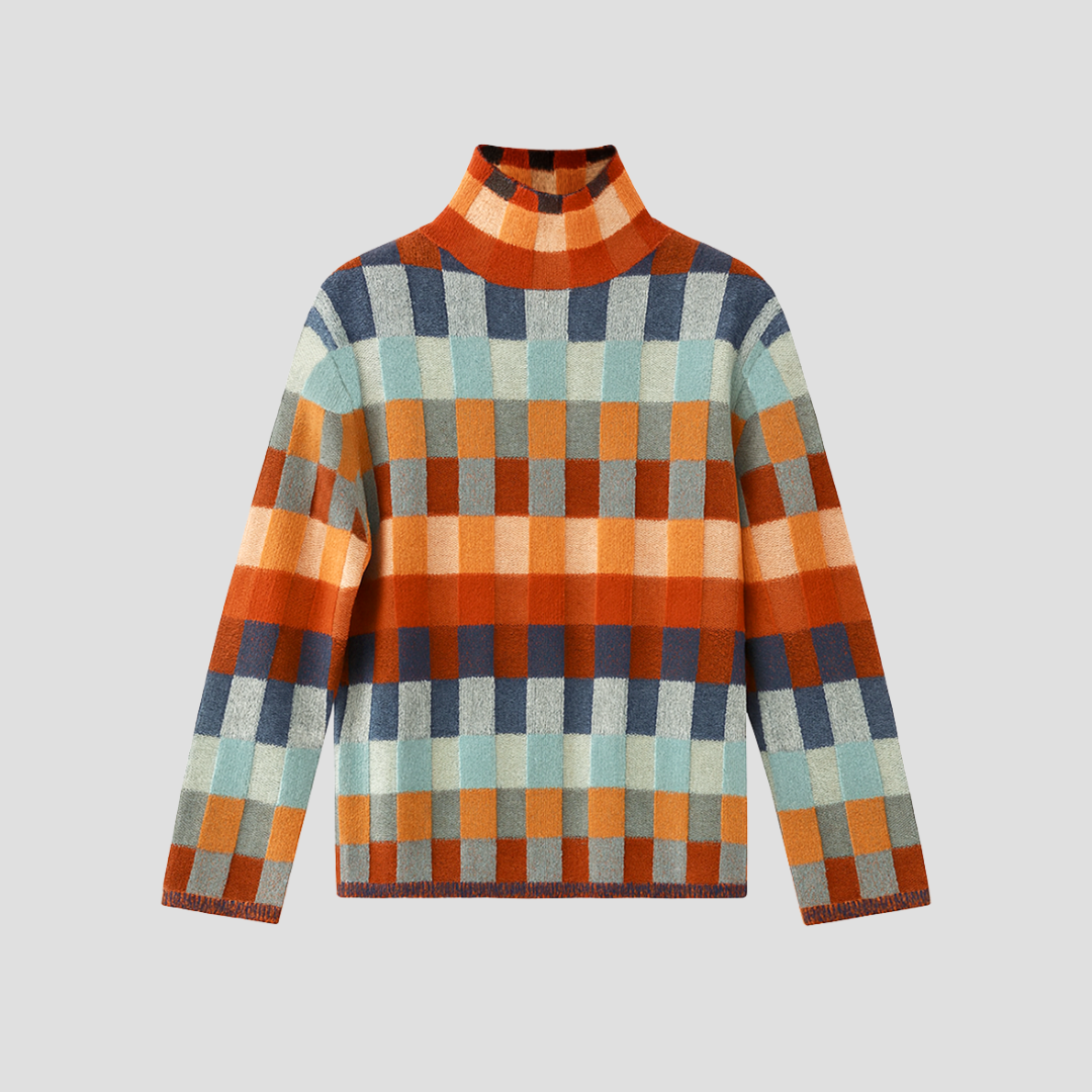 Mahaut | Pull Patchwork Chic
