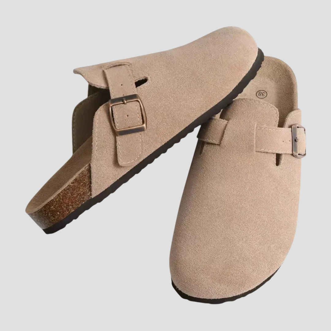 Gaïa | Mules en Daim Tendance