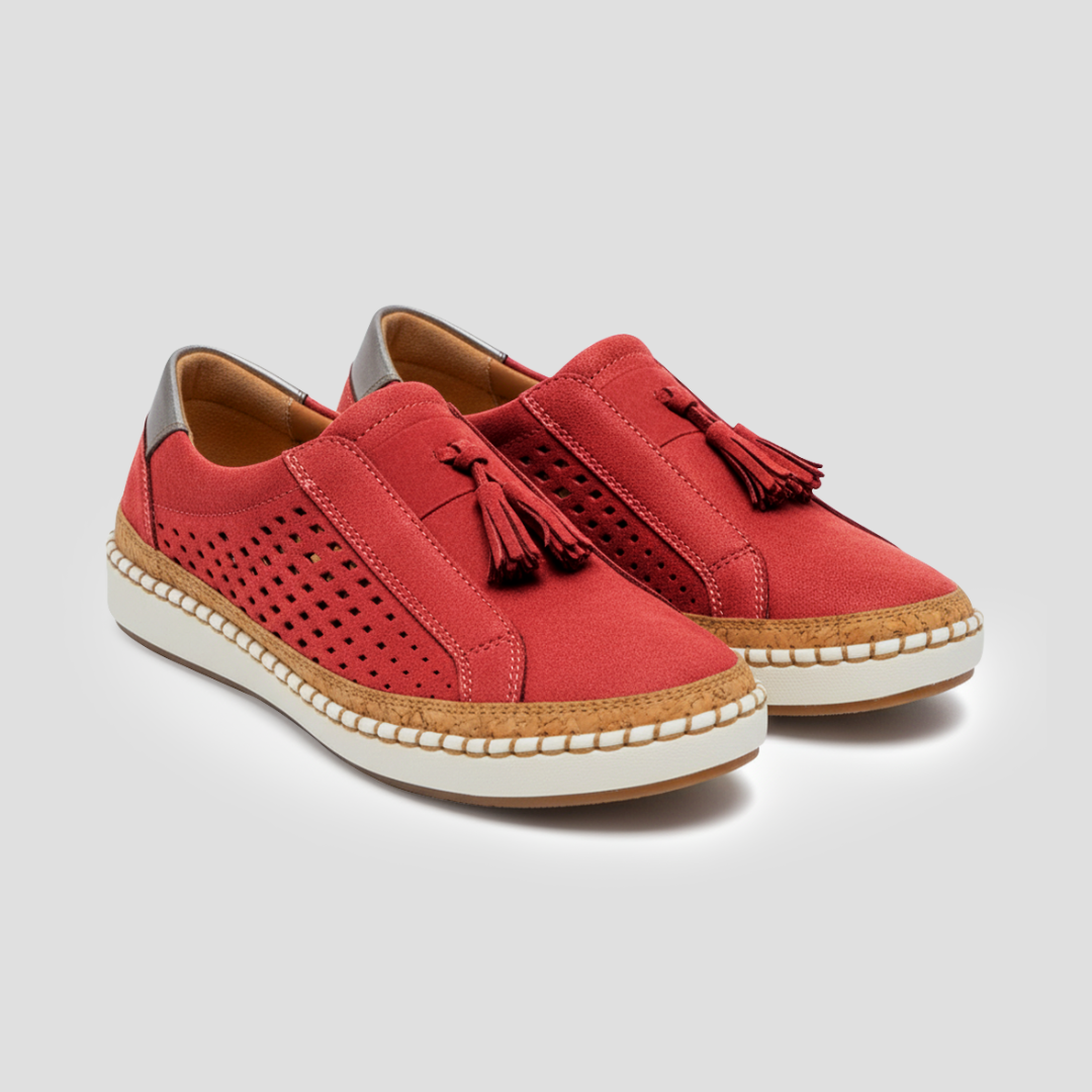 Madeleine | Mocassins à Pompons