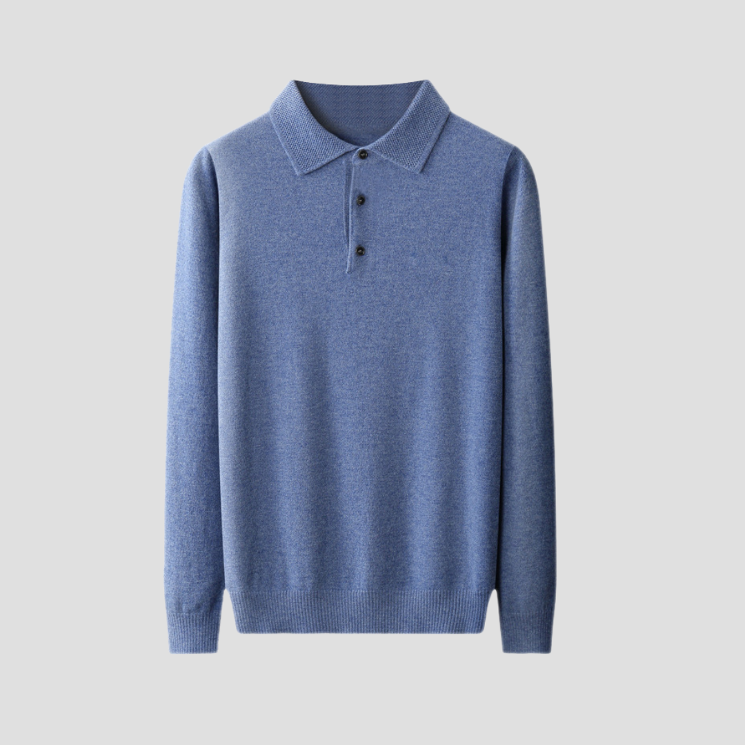 Virgile | Pull Col Boutonné
