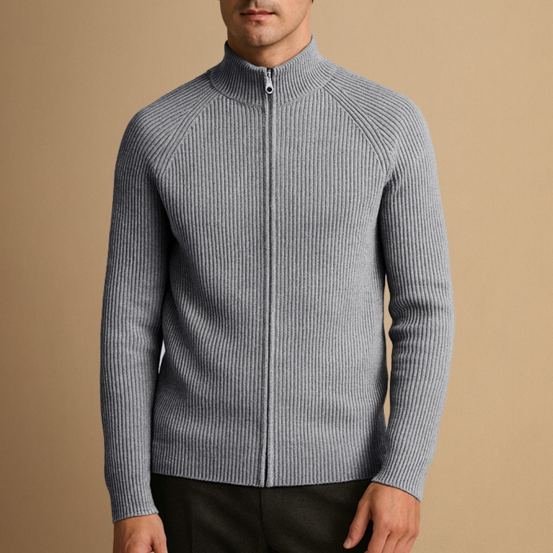 Sacha | Cardigan Zippé