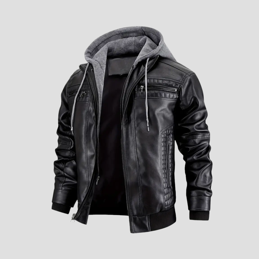 René | Veste Motard Capuche