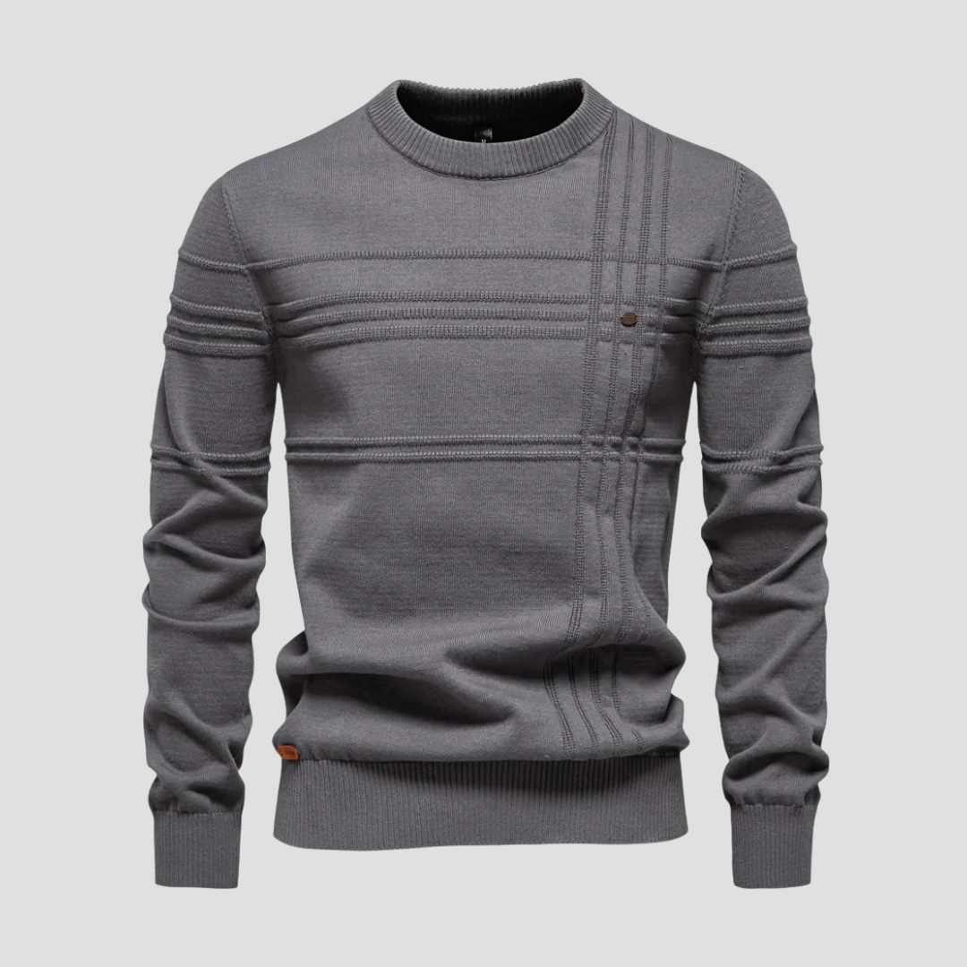Urbain | Pull Texturé Col Rond