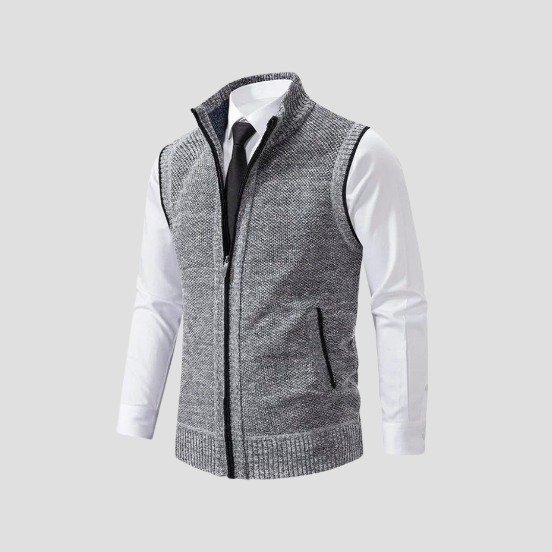 Félicien | Gilet Sans Manches Zippé