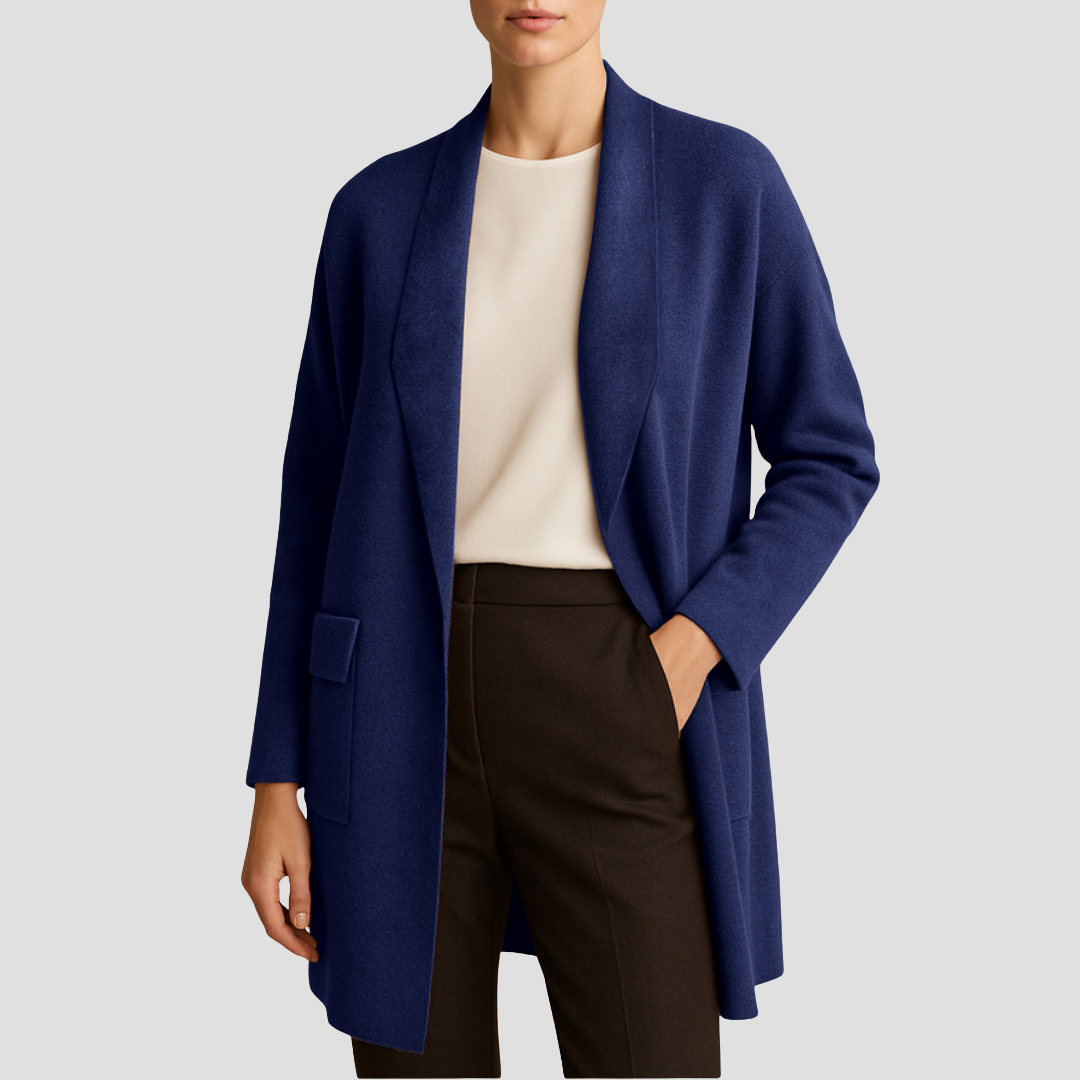 Helene | Cardigan Long Élégant