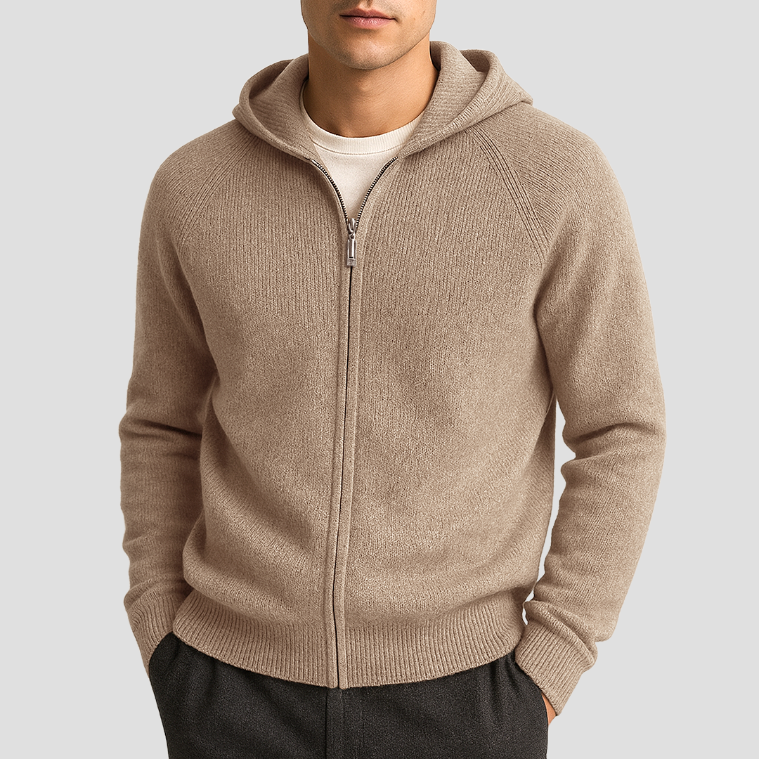 Aldric | Cardigan en Maille Zippé