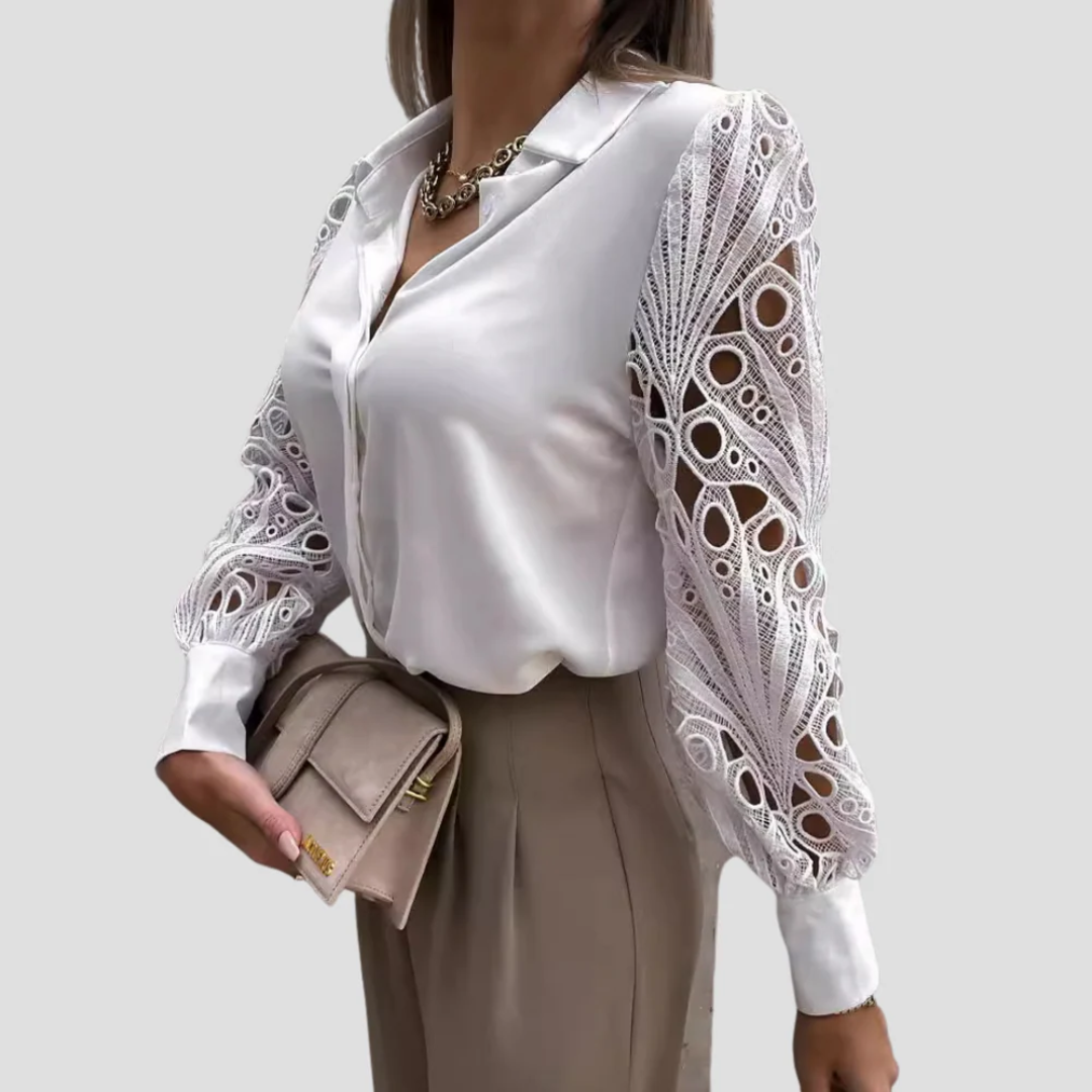 Nadège | Chemisier Patchwork