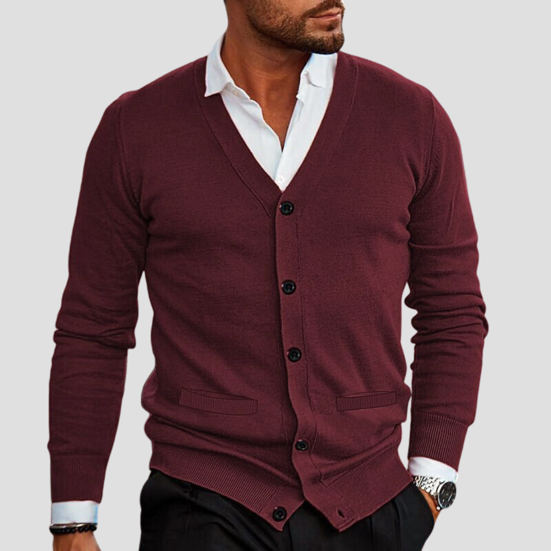 Janvier | Cardigan à Col V