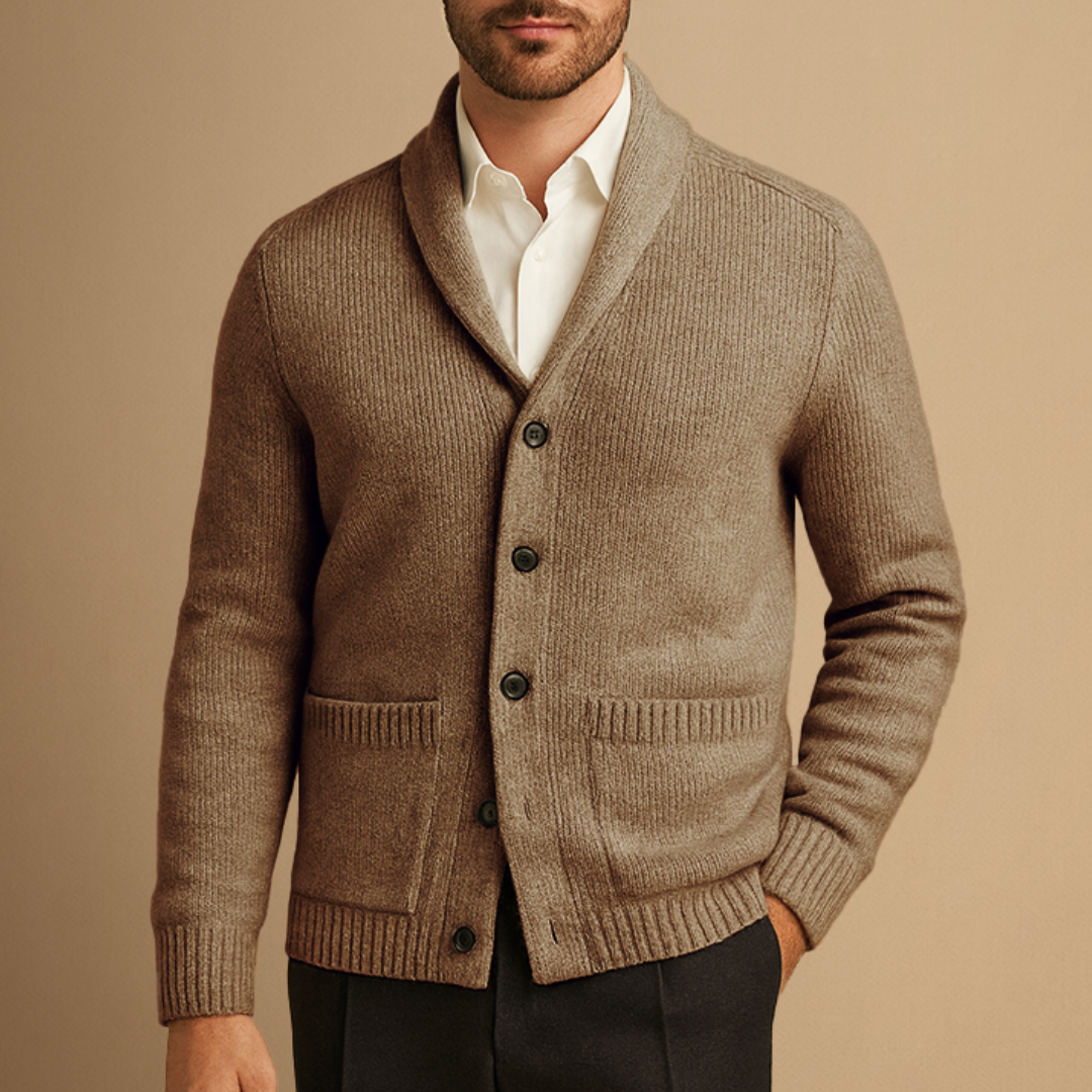 Pacôme | Cardigan Col Châle