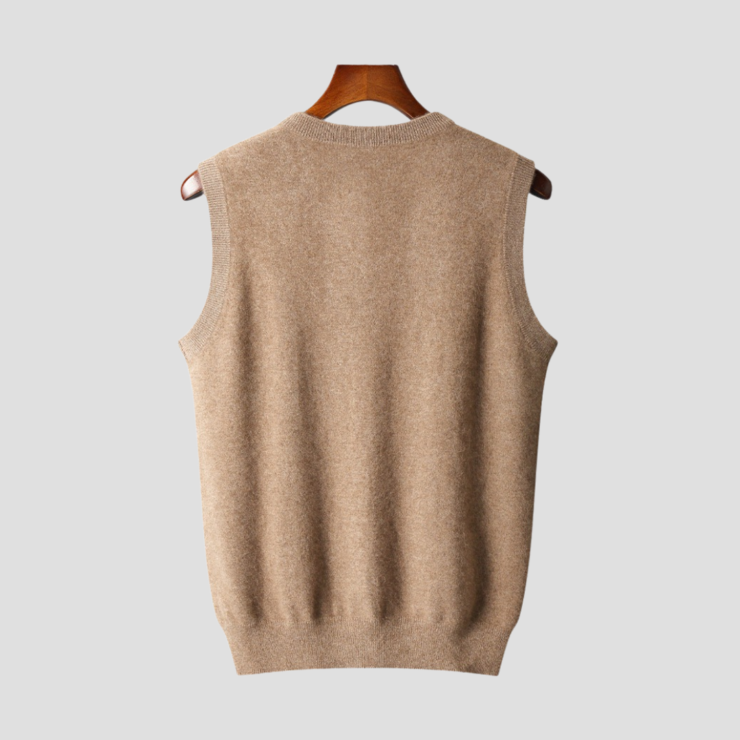Aldéric | Pull Sans Manches en Tricot