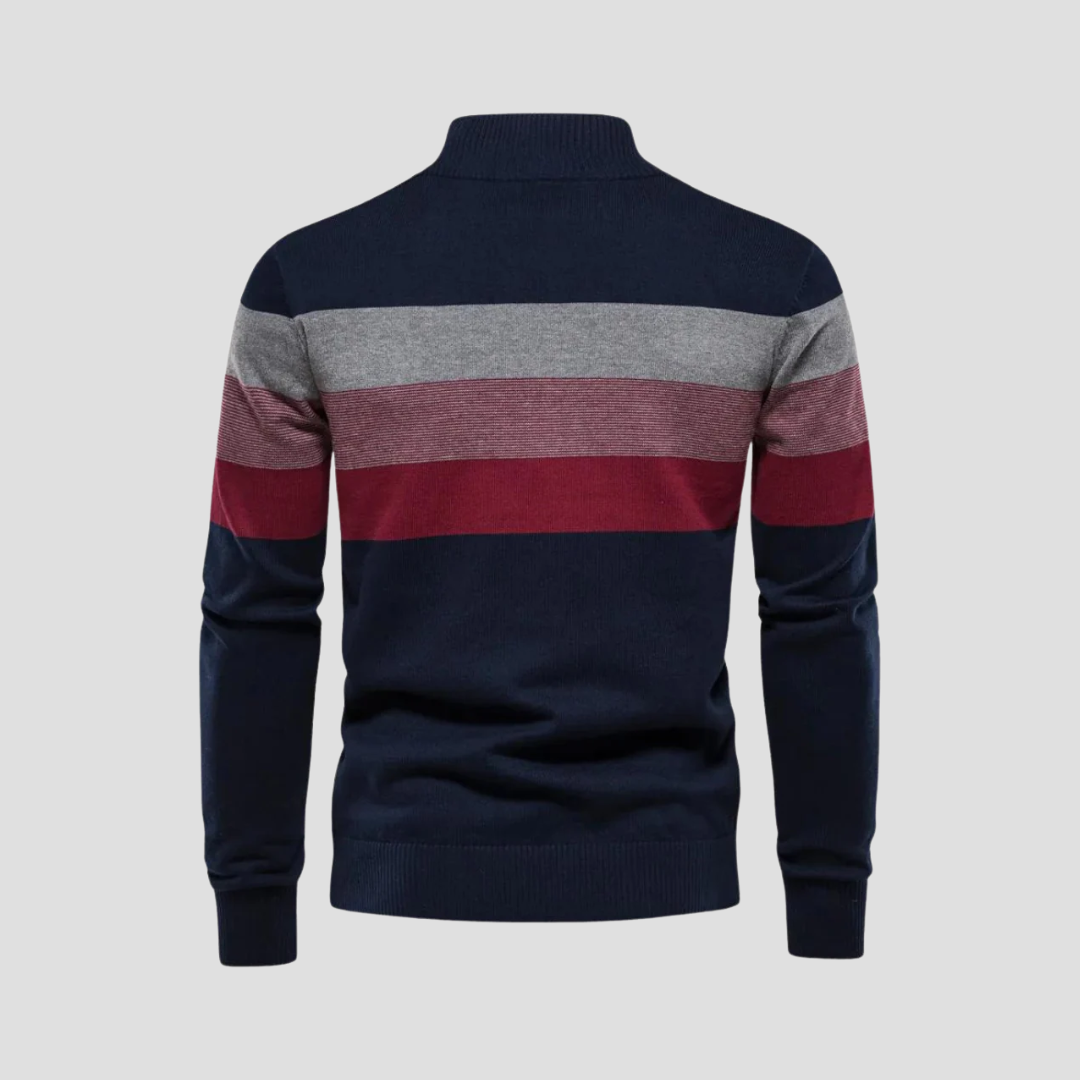 Vernon | Rayures Chic Zippées