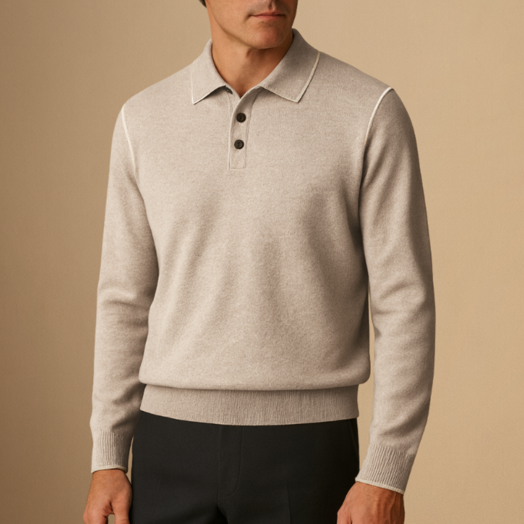 Maurille | Pull Cachemire Boutonné