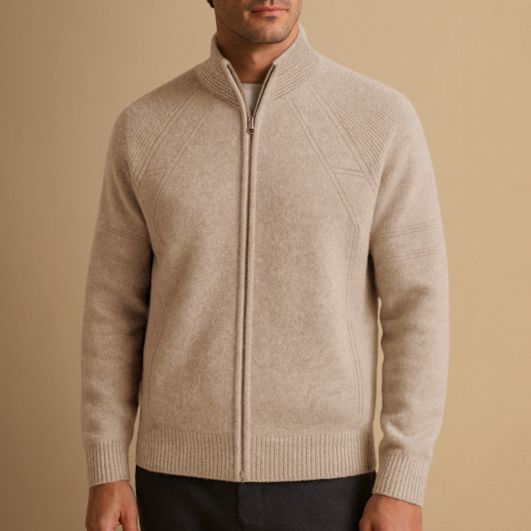 Maxence | Cardigan Zippé