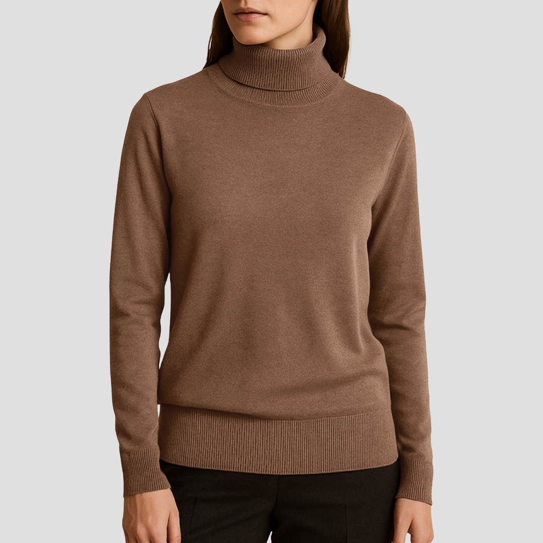 Léonie | Pull Col Roulé