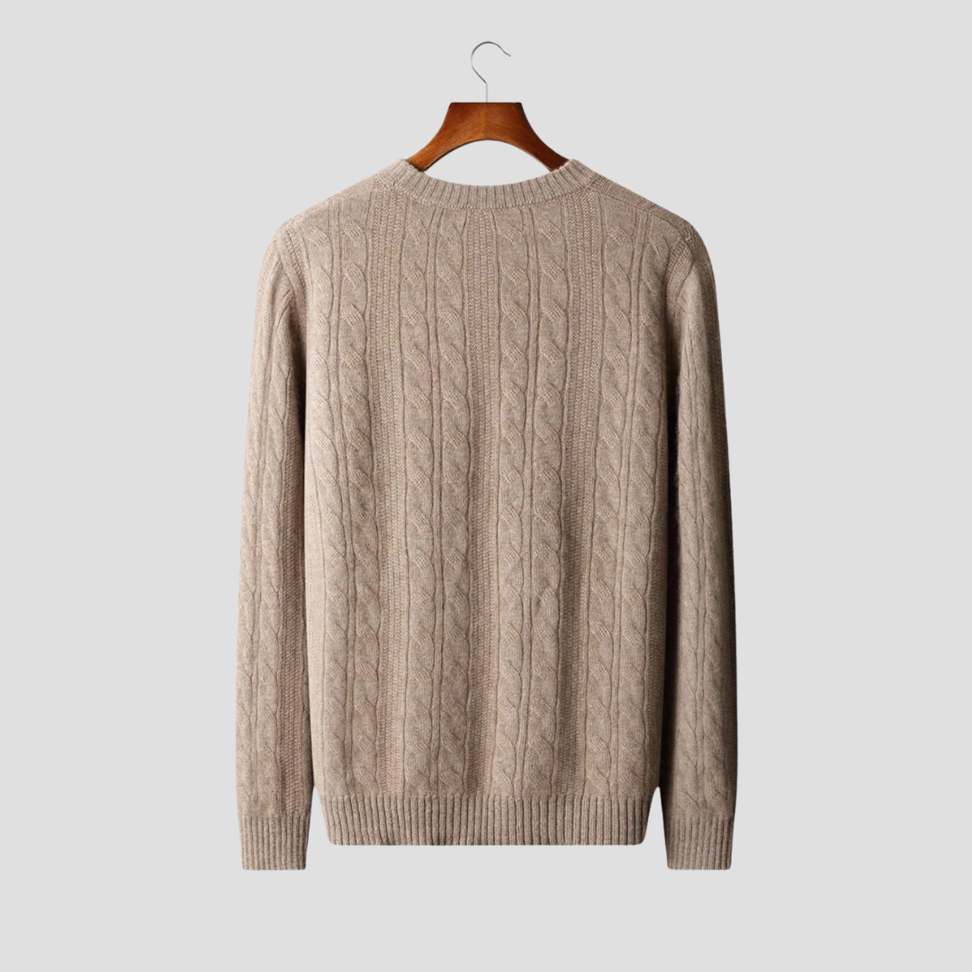 Charles | Pull Col Rond Torsadé