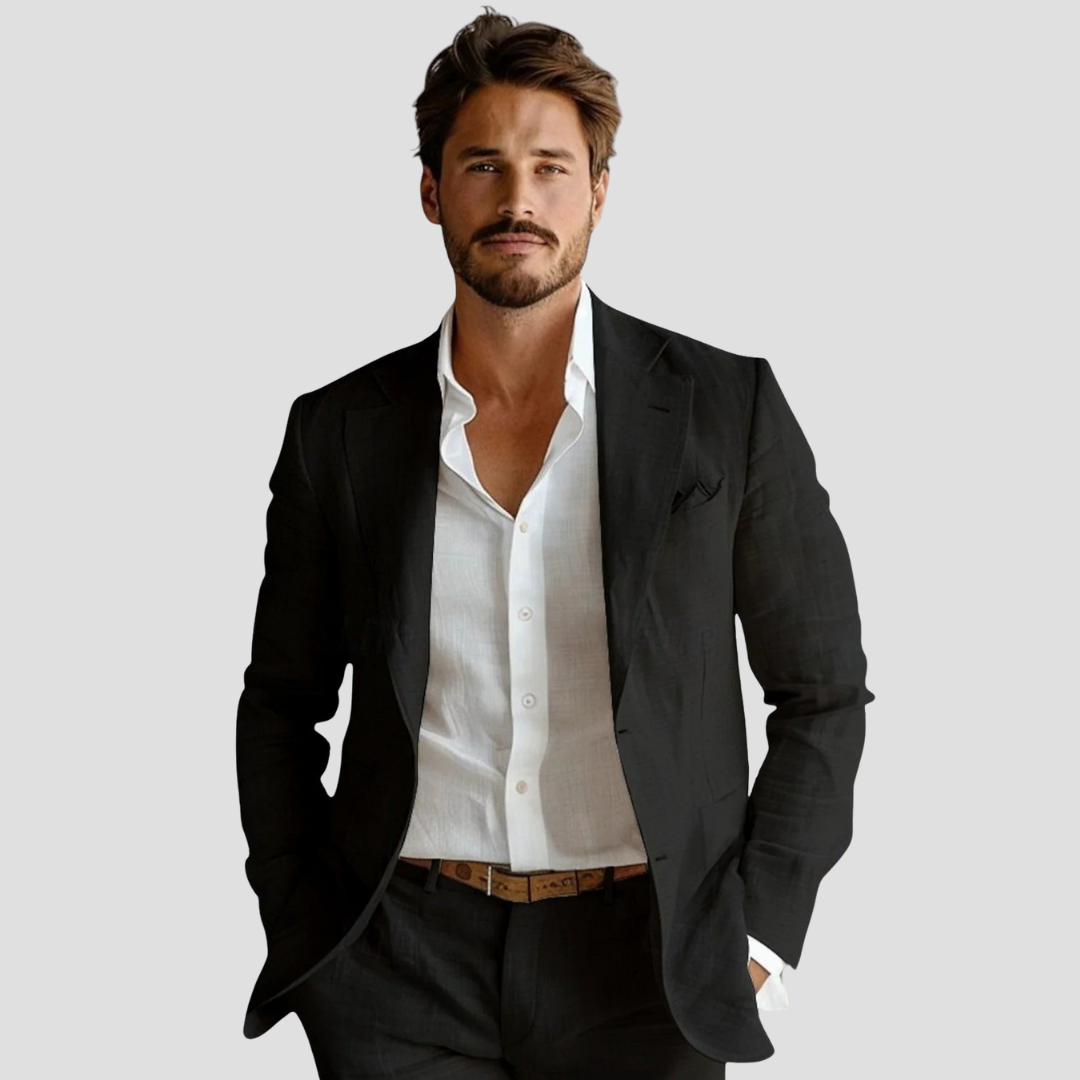 Nicolas | Blazer d’Été Homme en Lin Léger