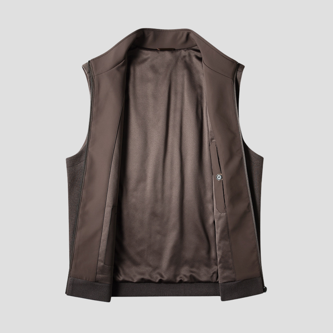 Lazare | Gilet Zippé Léger