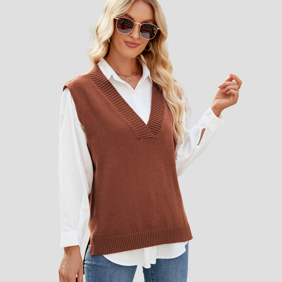 Louane | Pull Maille Élégante