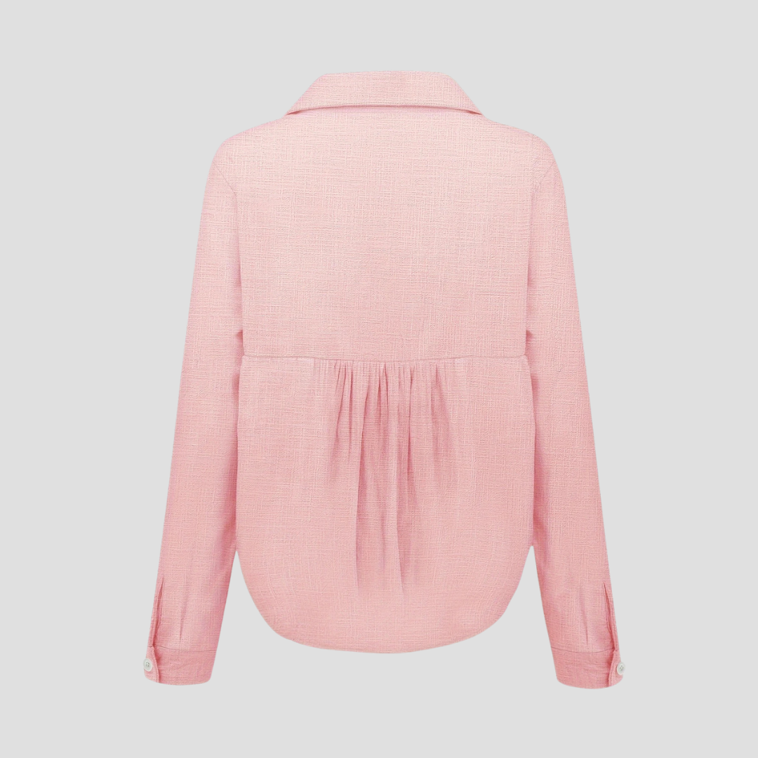 Maude | Blouse en Lin avec Boutons