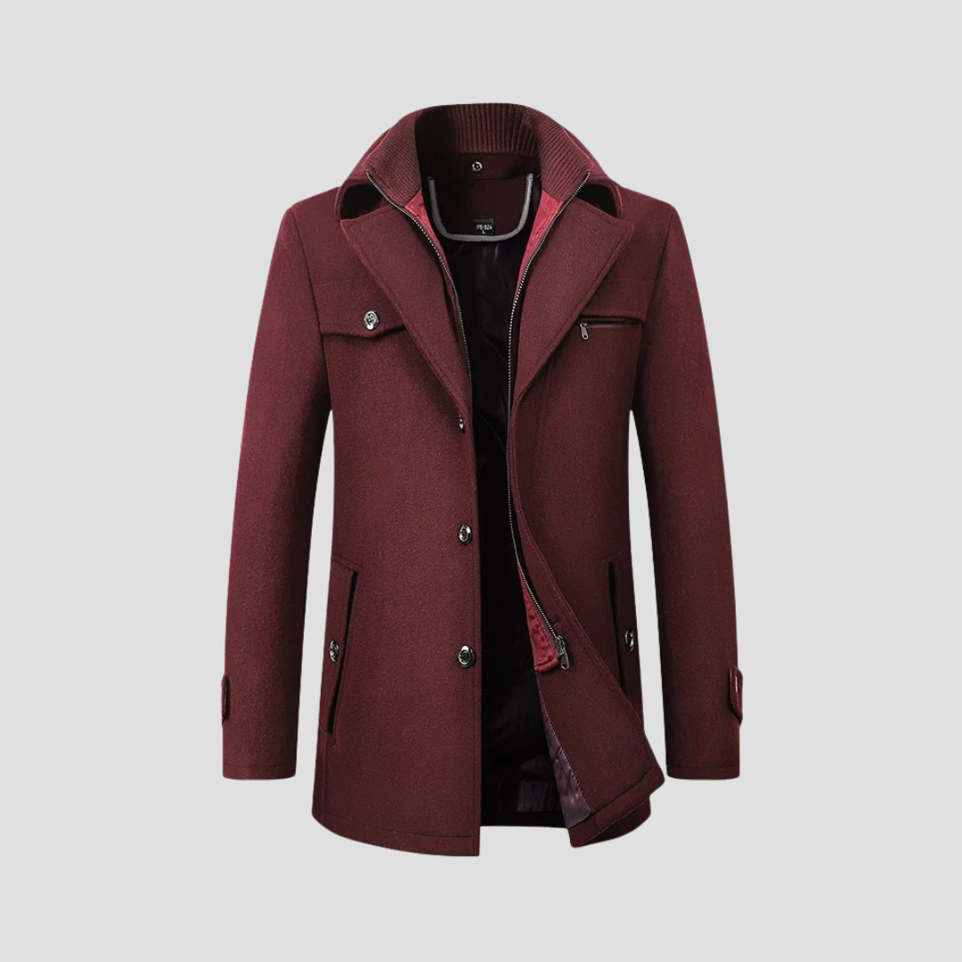 Gauvain | Manteau d’Hiver Élégant