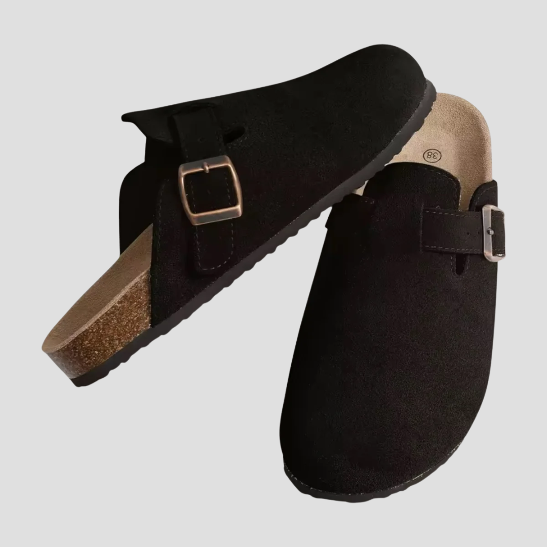 Gaïa | Mules en Daim Tendance