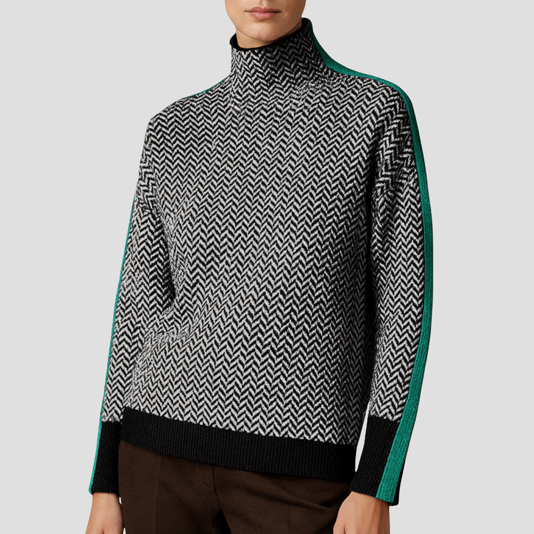 Pascale | Pull Col Roulé en Cachemire