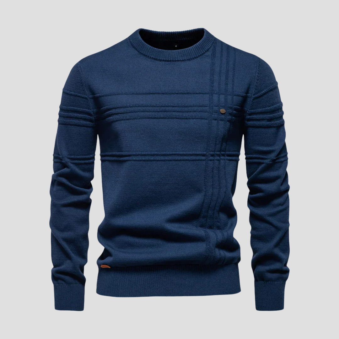 Urbain | Pull Texturé Col Rond