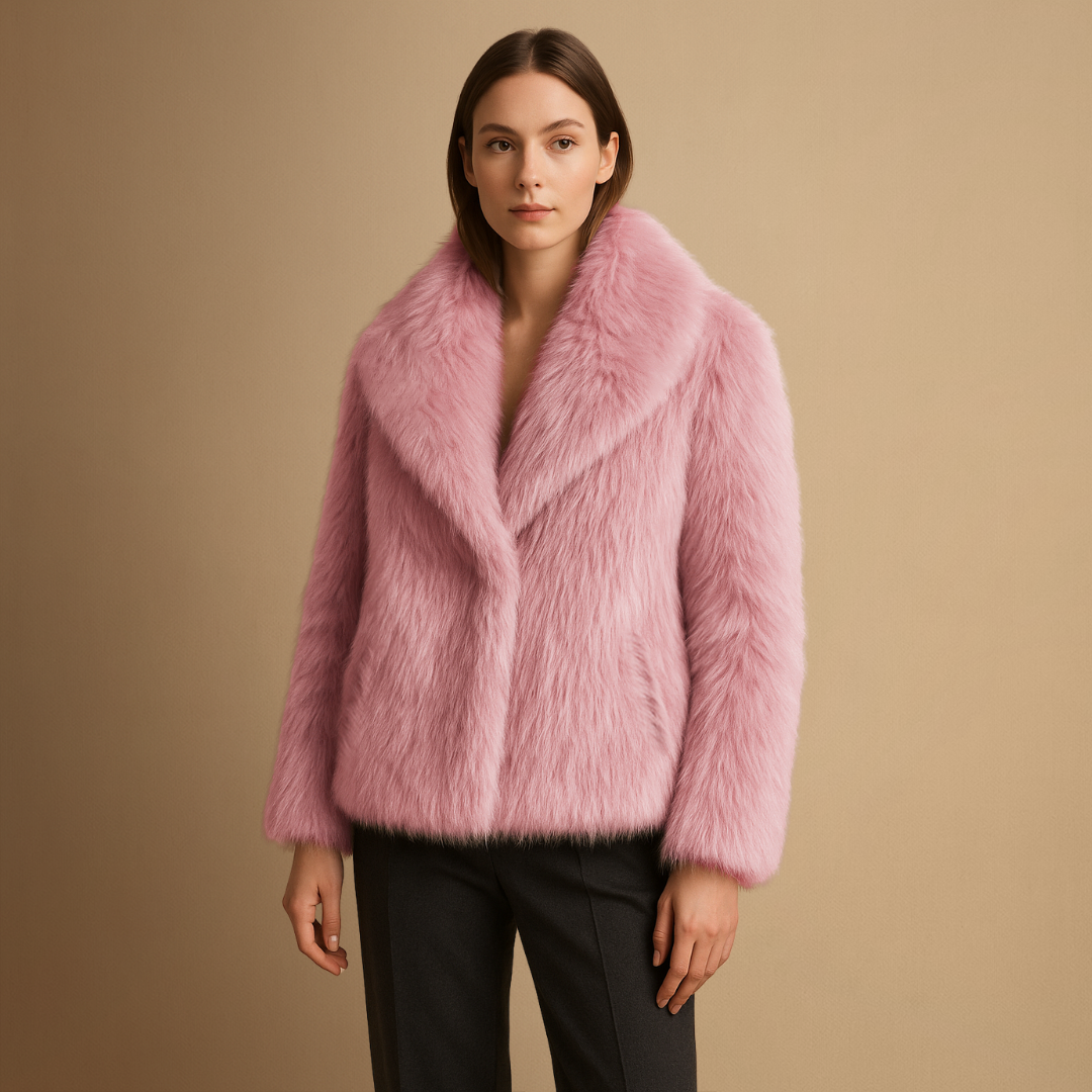 Mylène | Manteau Fourrure Synthétique