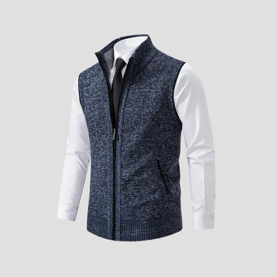 Félicien | Gilet Sans Manches Zippé